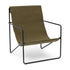 Desert Lounge Chair / Black